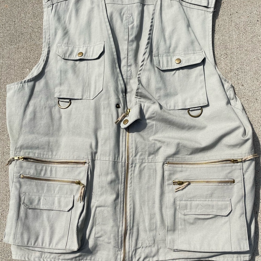 Montezuma Concealment Tactical Vest XL Men’s Fish